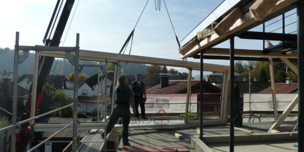 Baustelle-Fenster